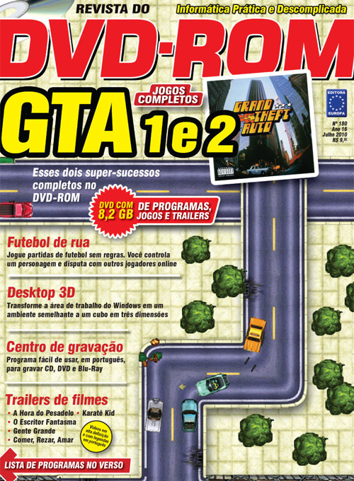 Capa: Revista do DVD-ROM - Edi��o 180