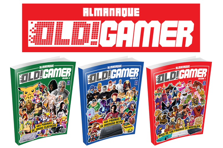 Coleção Almanaque OLD!Gamer em 3 Volumes