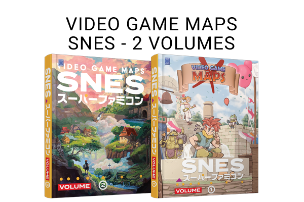 Coleção Video Game Maps - SNES