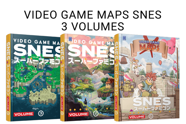 Coleção Video Game Maps - SNES