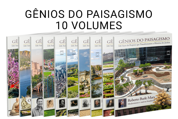 Gênios do Paisagismo - 10 Livros