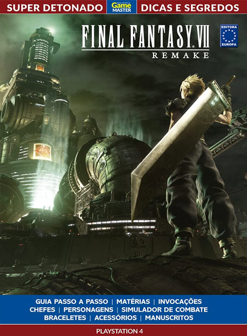 Editora Europa Super Detonado Dicas E Segredos Final Fantasy Vii Remake