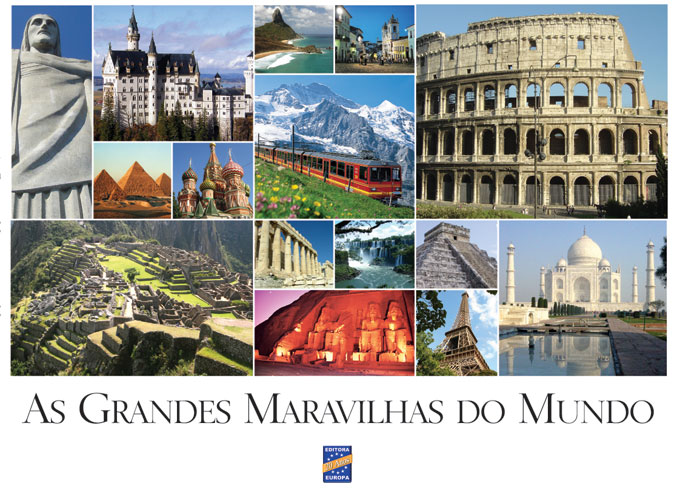 Livro - Grandes Maravilhas do Mundo - Ed. Europa