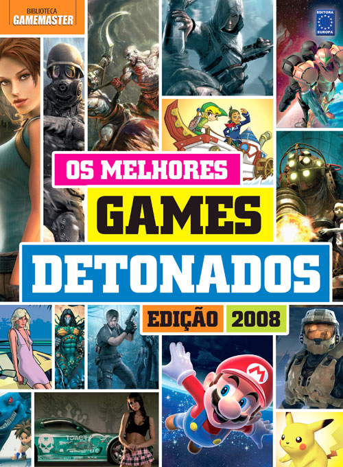 Livro - Os melhores Games Detonados Edição 2008 - Ed. Europa