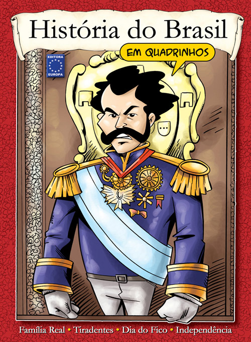 Livro - História do Brasil em quadrinhos - Independência do Brasil