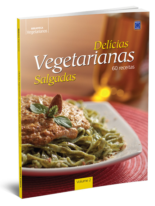 Livro - Delícias Vegetarianas Salgadas - Vol. 2