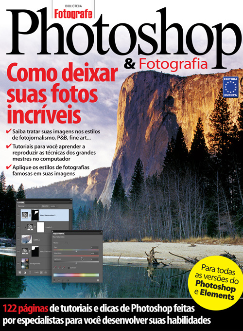 Livro - Photoshop & Fotografia Volume 1: Como deixar suas fotos Incríveis