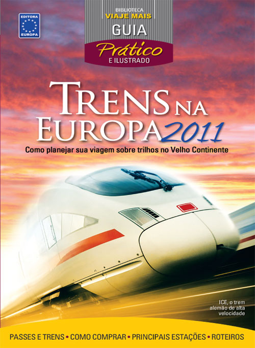 Livro - Guia de Trens na Europa 2011
