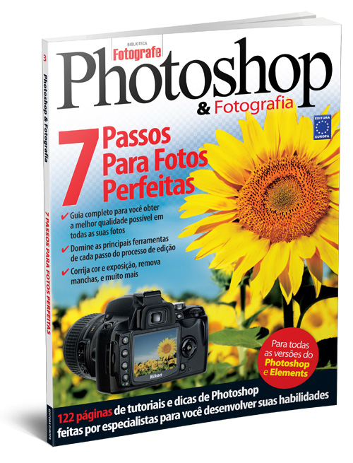 Livro - Photoshop & Fotografia Volume 3: 7 passos para fotos perfeitas