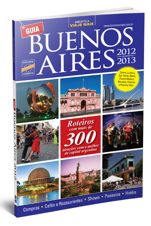 Livro - Guia Buenos Aires 2012-2013