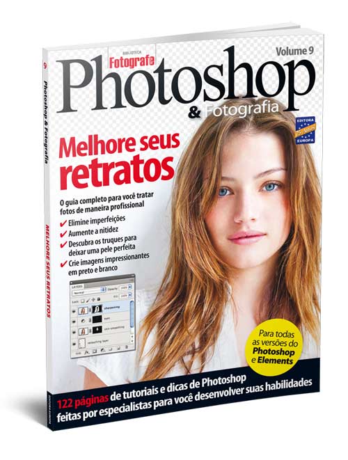 Livro - Photoshop & Fotografia Volume 9: Melhore seus retratos