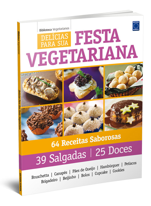 Livro - Delícias Para Sua Festa Vegetariana