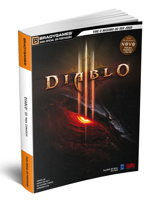 Livro - Novo Guia Oficial Diablo III - Para Consoles