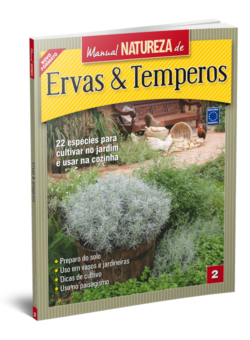 Livro - Manual Natureza de Ervas & Temperos