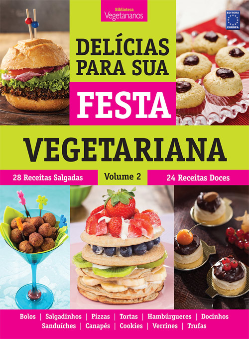 Livro - Delícias Para Sua Festa Vegetariana - Volume 2