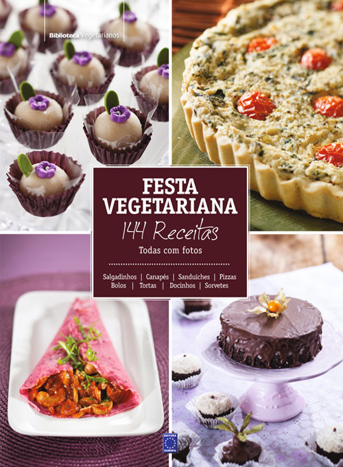 Livro - Festa Vegetariana 144 Receitas