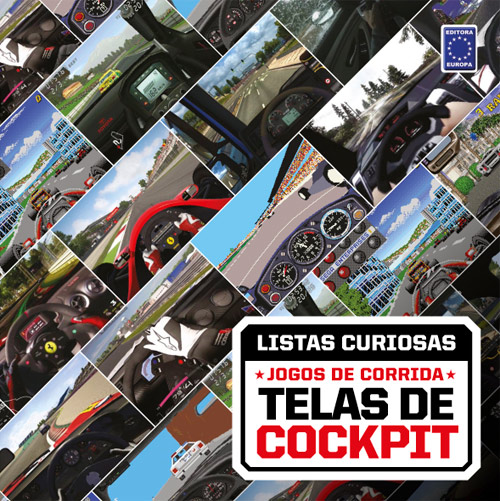 Coleção Listas Curiosas - Jogos de Corrida: Telas de Cockpit