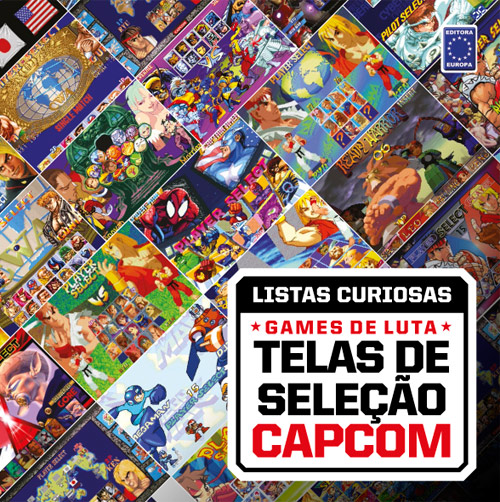 Coleção Listas Curiosas - Games de Luta: Telas de Seleção Capcom