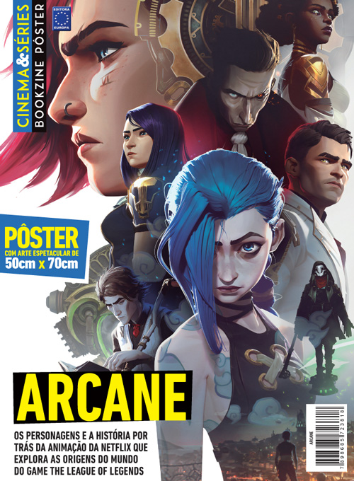Bookzine Cinema e Séries Pôster Gigante - League of Legends: Arcane