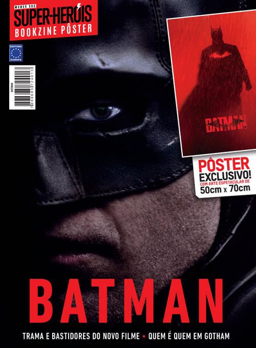 Bookzine Mundo dos Super-Heróis Pôster Gigante - Batman
