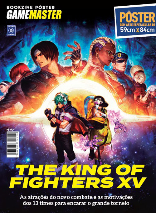 Bookzine Pôster GameMaster - The King Of Fighter XV (Sem dobras)