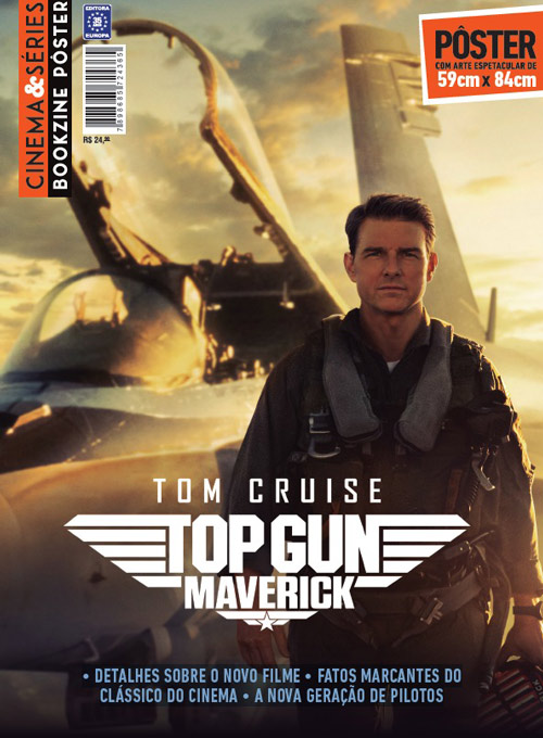 Bookzine Cinema e Séries Pôster Gigante - Top Gun: Maverick