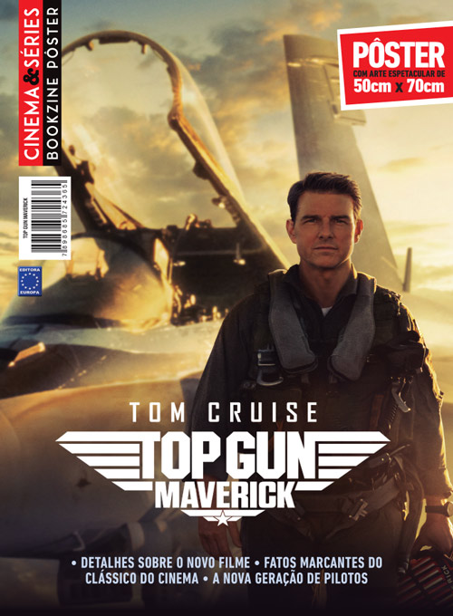 Bookzine Cinema e Séries Pôster Gigante - Top Gun: Maverick (Sem dobras)