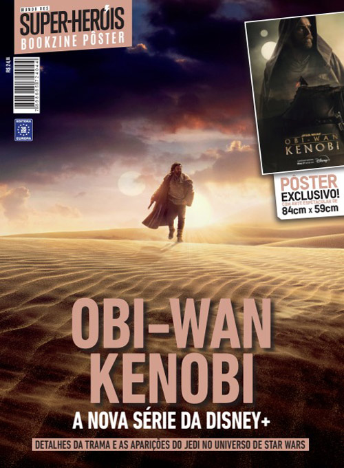 Bookzine Mundo dos Super-Heróis Pôster Gigante - Obi-Wan Kenobi