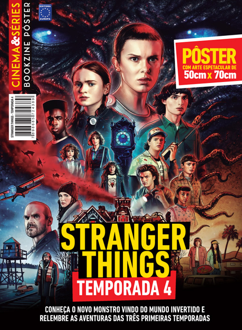 Bookzine Cinema e Séries Pôster Gigante - Stranger Things 4 Arte 2 (Sem dobras)