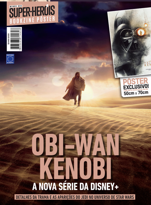 Bookzine Mundo dos Super-Heróis Pôster Gigante - Obi-Wan Kenobi Arte B (Sem dobras)