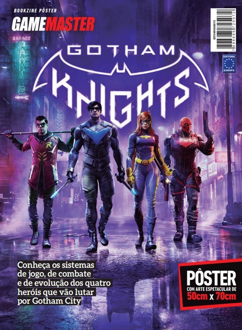 Bookzine Pôster GameMaster - Gotham Knights (Sem dobras)
