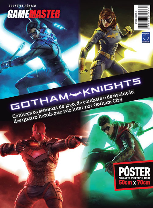 Bookzine Pôster GameMaster - Gotham Knights Arte B (Sem dobras)