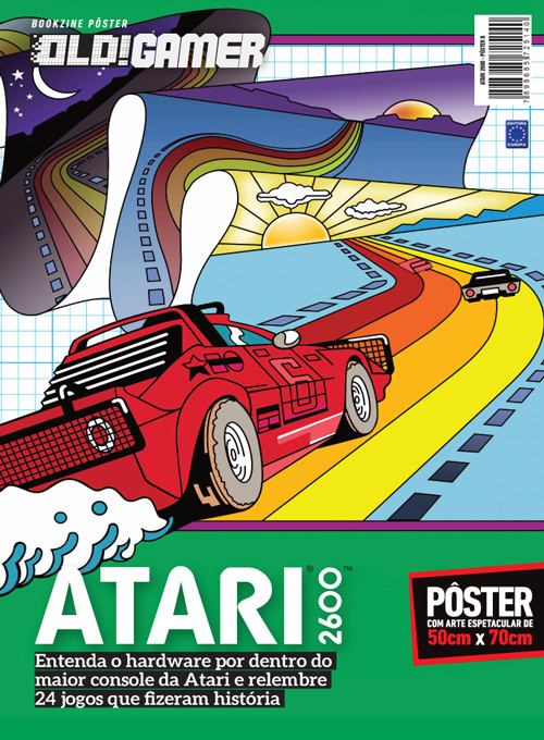 Bookzine Pôster OLD!Gamer - Atari 2600 Pôster B (Sem dobras)