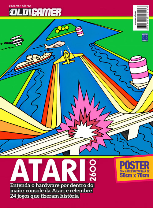 Bookzine Pôster OLD!Gamer - Atari 2600 Pôster C (Sem dobras)