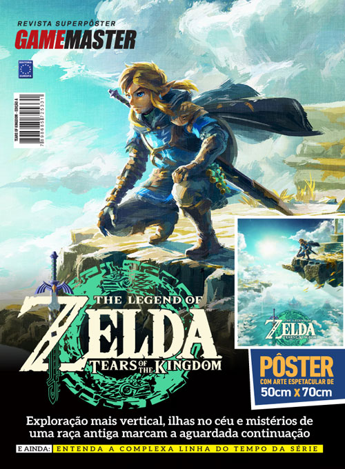 Editora Europa - Bookzine Pôster GameMaster - Street Fighter 6 Arte B (Sem  dobras)