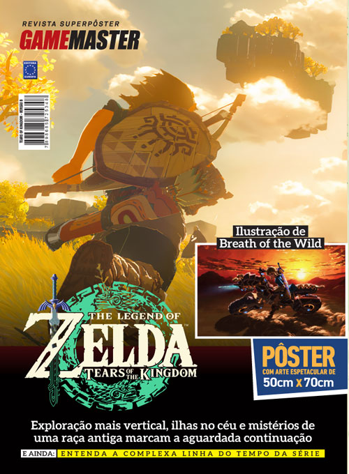 Bookzine Pôster GameMaster - Zelda: Tears Of The Kingdom Arte B
