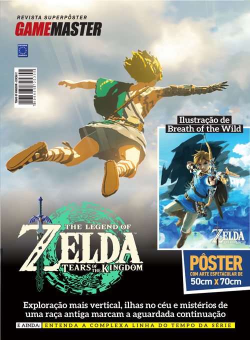 Bookzine Pôster GameMaster - Zelda: Tears Of The Kingdom Arte C