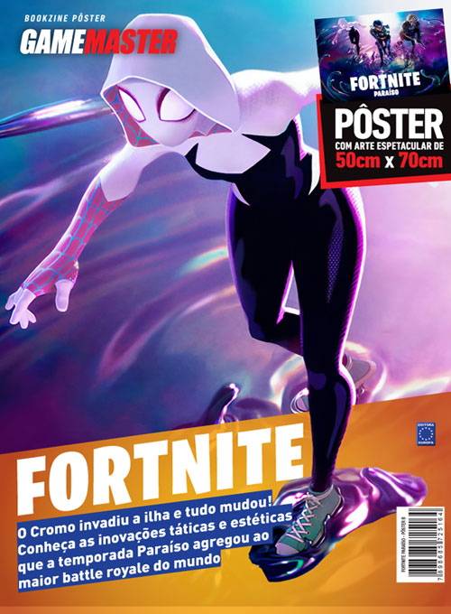 Bookzine Pôster GameMaster - Fortnite Paraíso Arte B