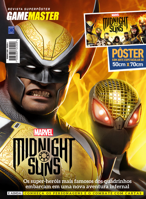 Bookzine Pôster GameMaster - Midnight Suns Arte A