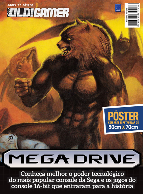 Bookzine Postêr OLD!Gamer - Mega Drive - Altered Beast (Sem dobras)
