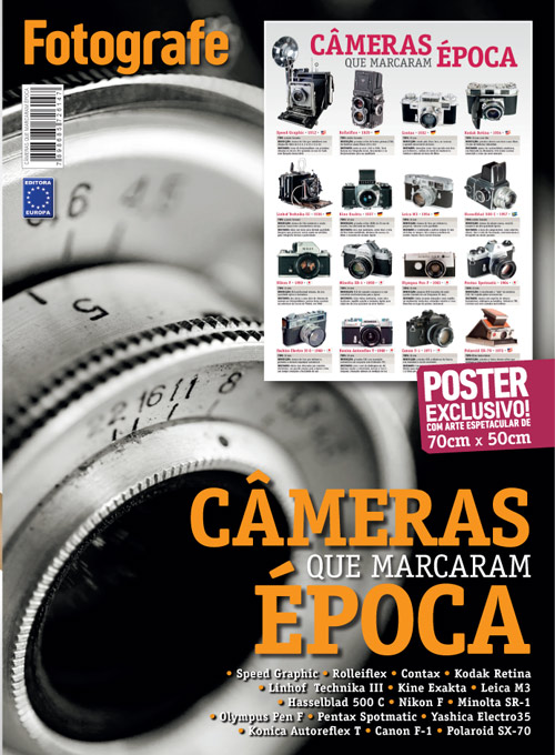 Pôster Fotografe - Câmeras que marcaram época (Sem dobras)