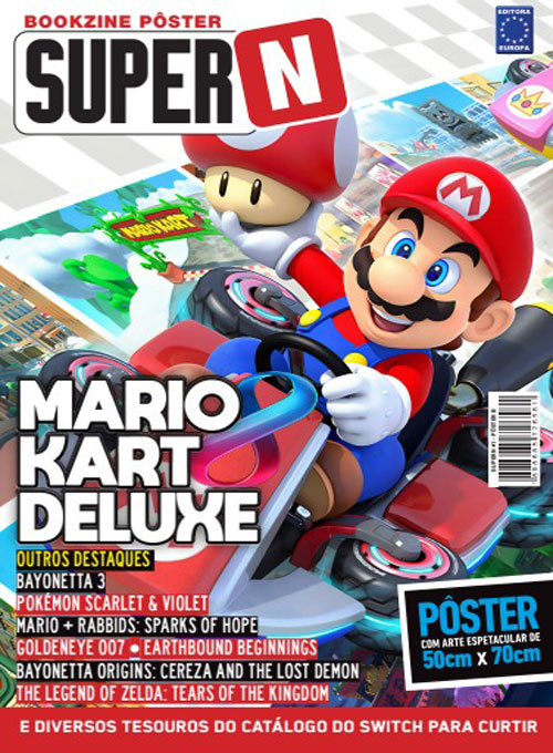 Poster Cartaz Jogo Super Mario Kart - Pop Arte Poster - Pôster