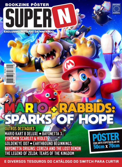 Posterzine SuperN - Pôster D - Mario + Rabbids: Sparks of Hope (Sem dobras)