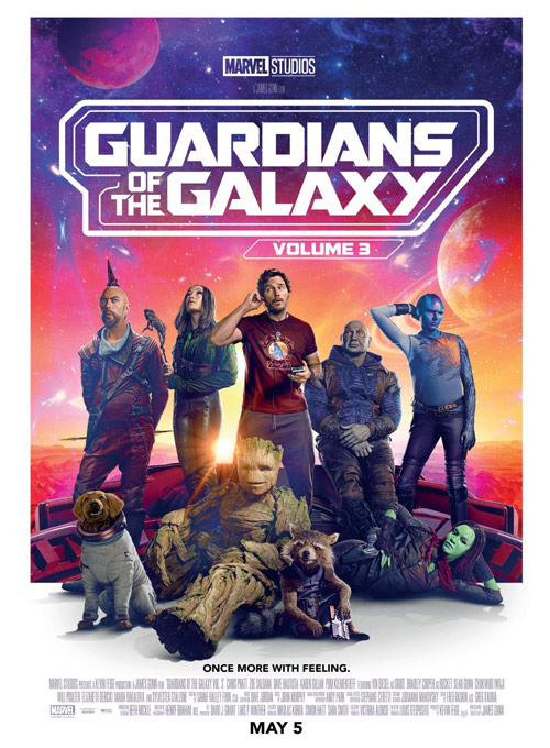 Guardiões da Galáxia 3 - Arte Completa - Bookzine Poster Gigante (Sem dobras)