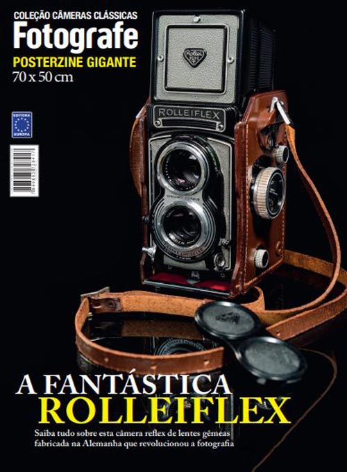 Câmeras Clássicas Fotografe - Posterzine Gigante: Rolleiflex - Arte A (Sem dobras)