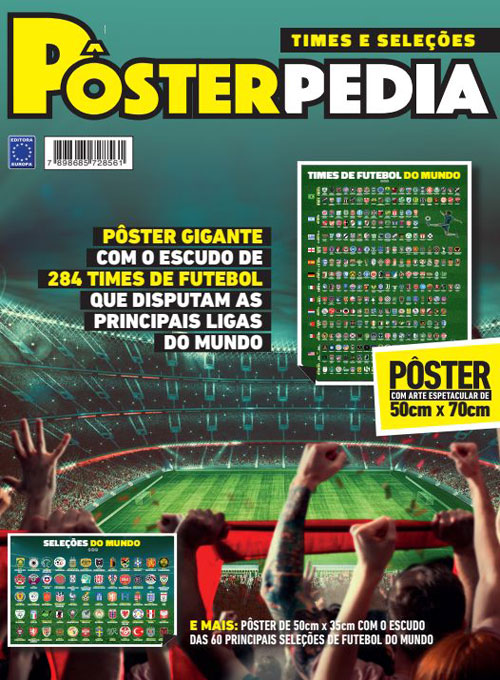 Pôsterpedia - Times e Seleções (Sem dobras)