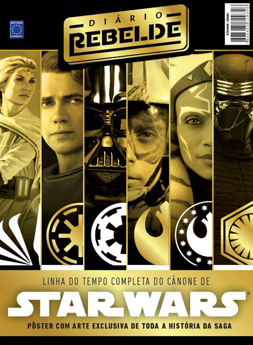 Posterzine Diário Rebelde - Star Wars: Linha do Tempo Cânone (Sem dobras)