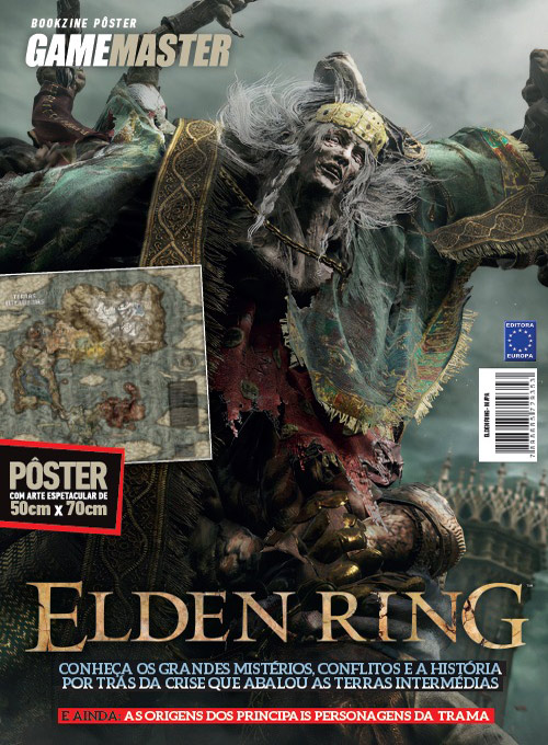 Posterzine GameMaster - Elden Ring Mapa (Sem dobras)