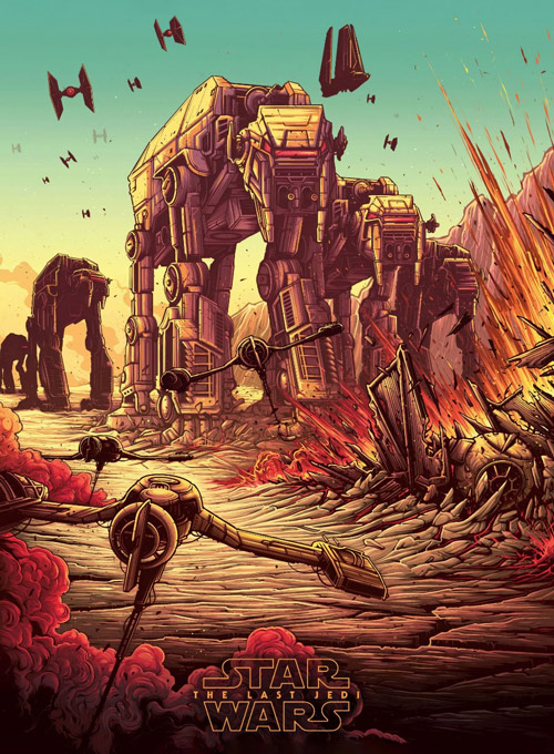 Bookzine Pôster Cinema & Séries - Star Wars: The Last Jedi (Sem dobras)