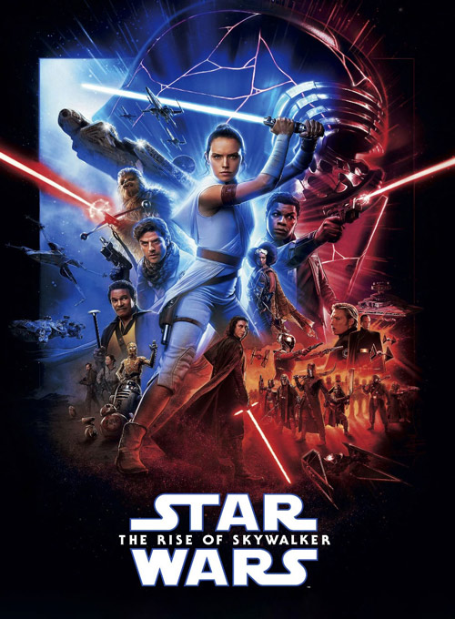 Bookzine Pôster Cinema & Séries - Star Wars: The Rise of Skywalker (Sem dobras)